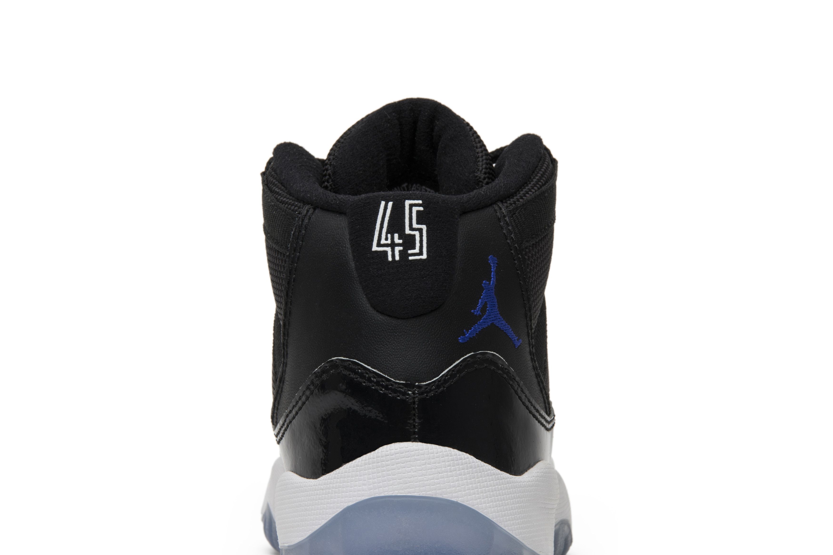 Pre-owned Air Jordan 11 Retro Bp 'space Jam' 2016 In Black