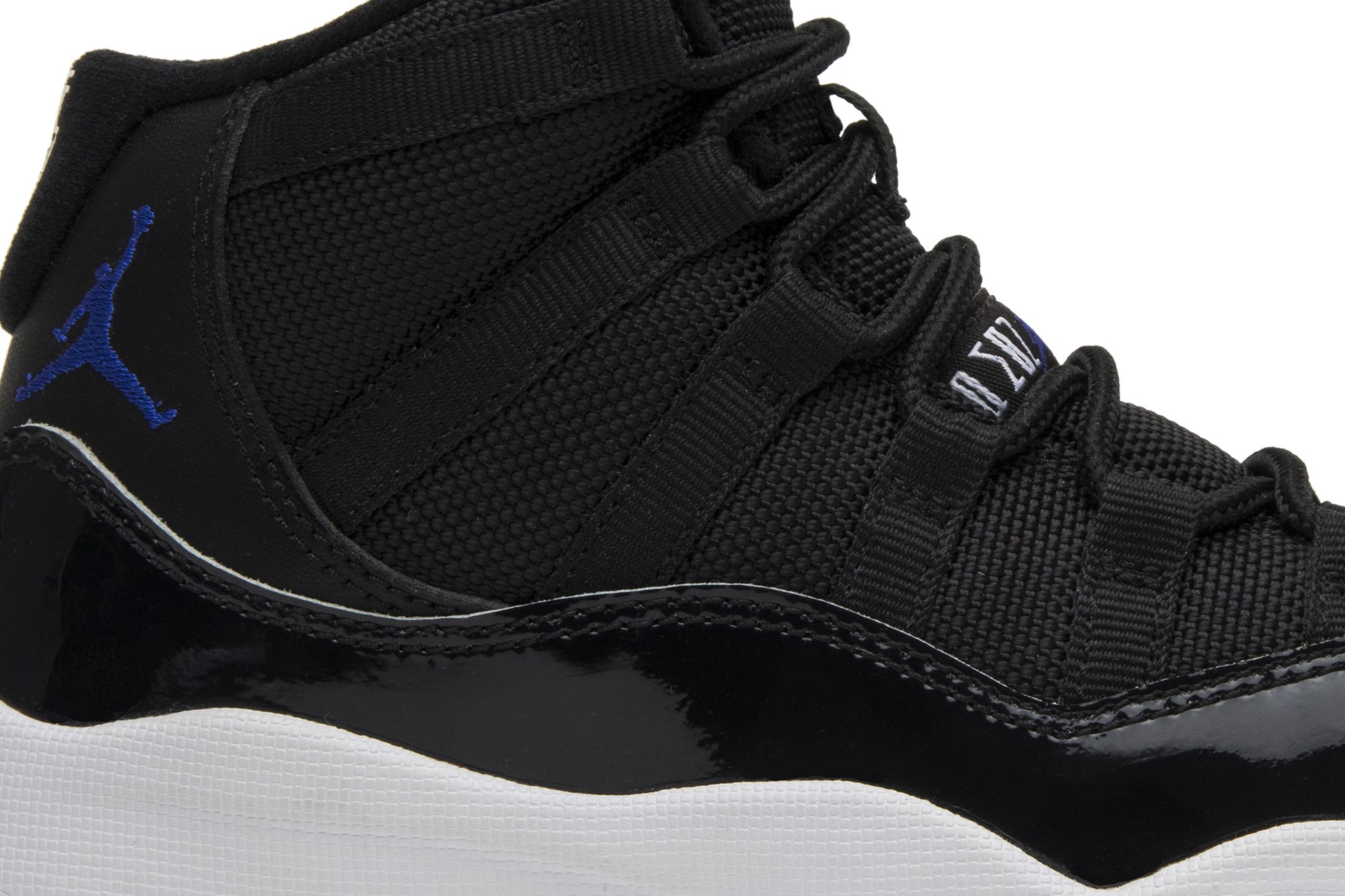 Pre-owned Air Jordan 11 Retro Bp 'space Jam' 2016 In Black