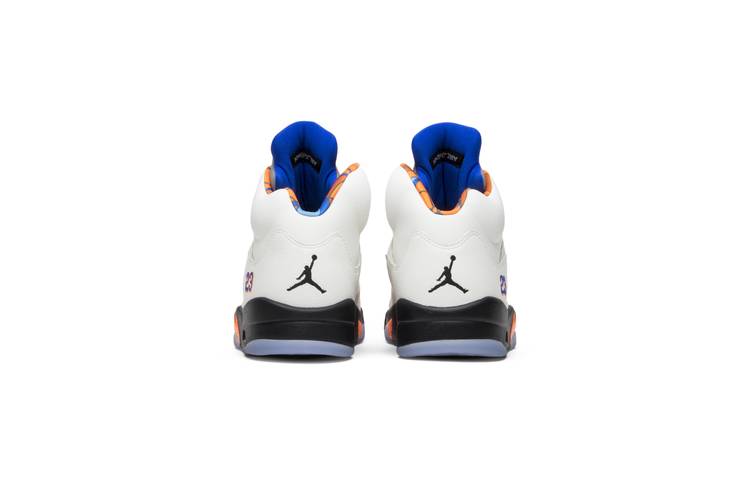 jordan 5 blue orange