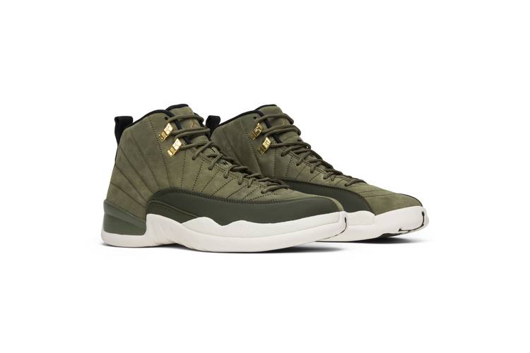 retro 12 green