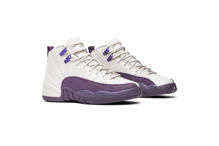 purple jordan 12s