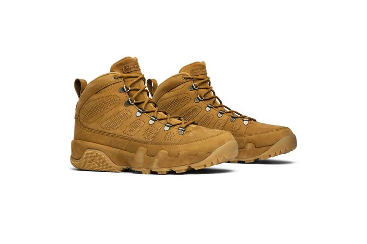 wheat jordan 9s