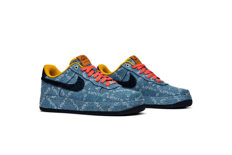 Levi's x Nike By You x Air Force 1 Low 'Exclusive Denim' | GOAT