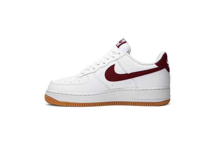 air force 1 red gum bottom