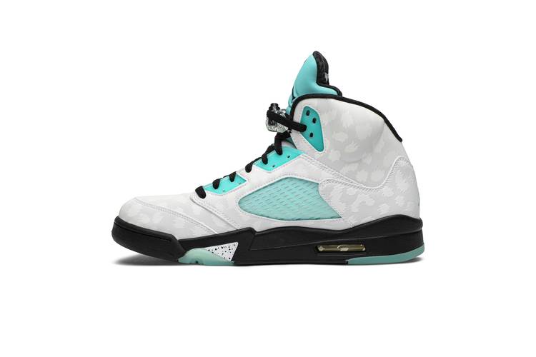 jordan 5 green island