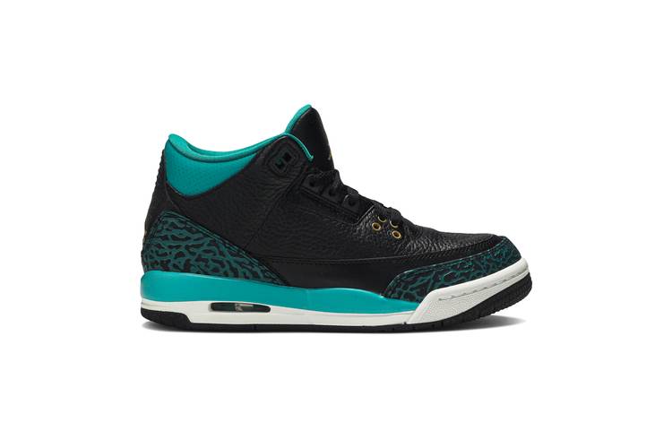 air jordan 3 gs rio teal