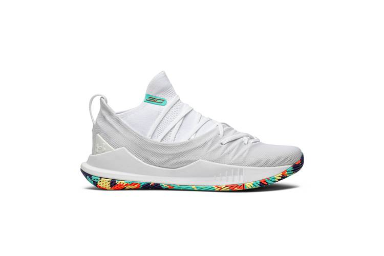 under armour curry 5 white confetti