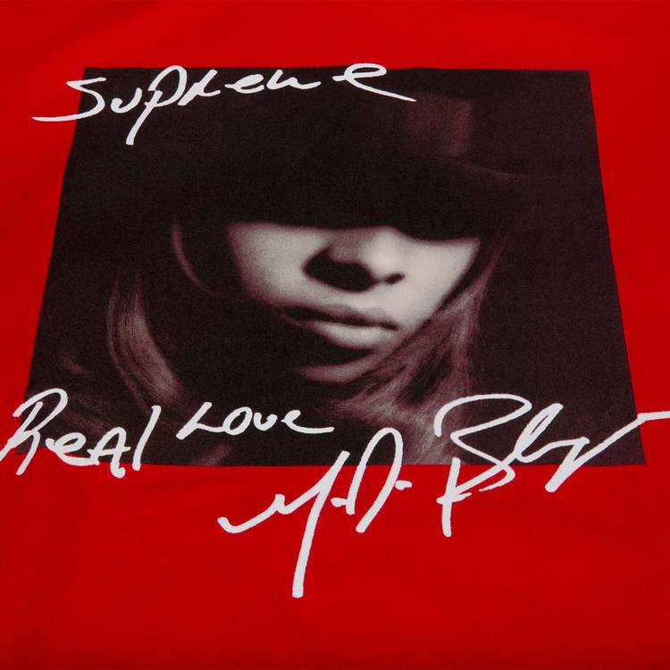 Supreme Mary J. Blige T-Shirt 'Red' | GOAT