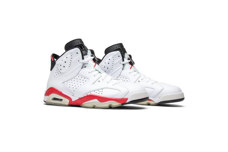 jordan 6 infrared white grey