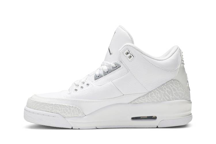 jordan retro 3 silver