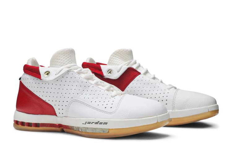 air jordan 16 low white red