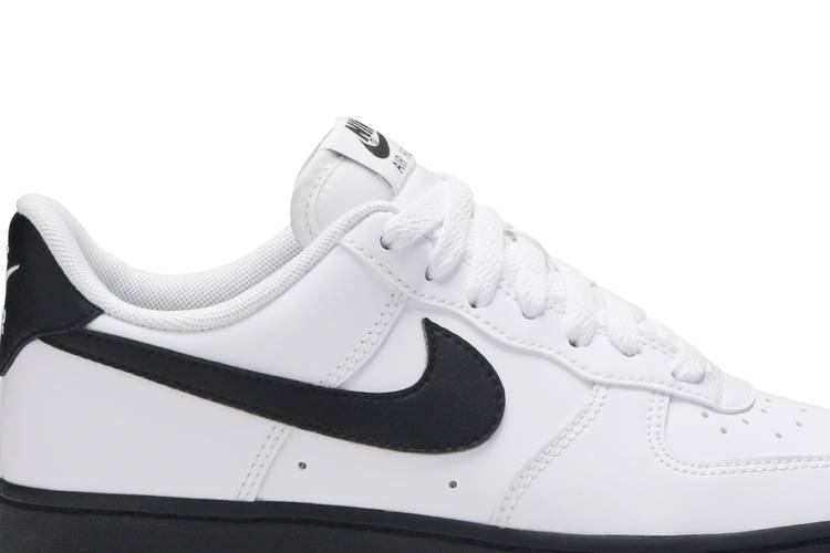 Air Force air force white black 1 Low 'White Black Sole' | GOAT