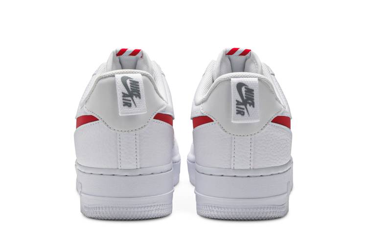 Nike Air Force 1 Low Utility 'White Red' | Men's Size 9
