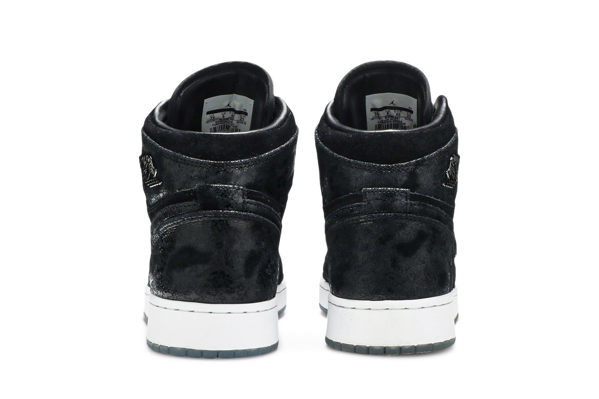 Pre-owned Air Jordan 1 Retro High Gg 'heiress' In Black