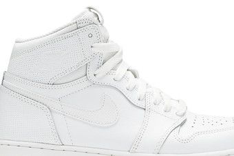 AIR JORDAN 1 HIGH PERFORATED ホワイト26.0cm Nike Air Jordan 1 Retro High OG White Perforated Black