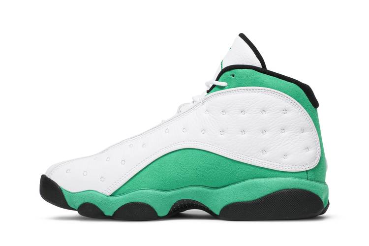 stockx jordan 13 lucky green