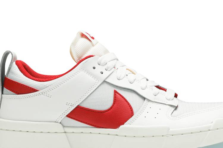 Buy Wmns Dunk Low Disrupt 'White Gym Red' - CK6654 101 | GOAT