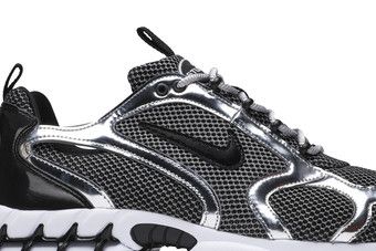 STUSSY CU1854-001 スニーカー ブラック/シルバー 楽天市場】NIKE ナイキ STUSSY X AIR ZOOM SPIRIDON CAGED 2