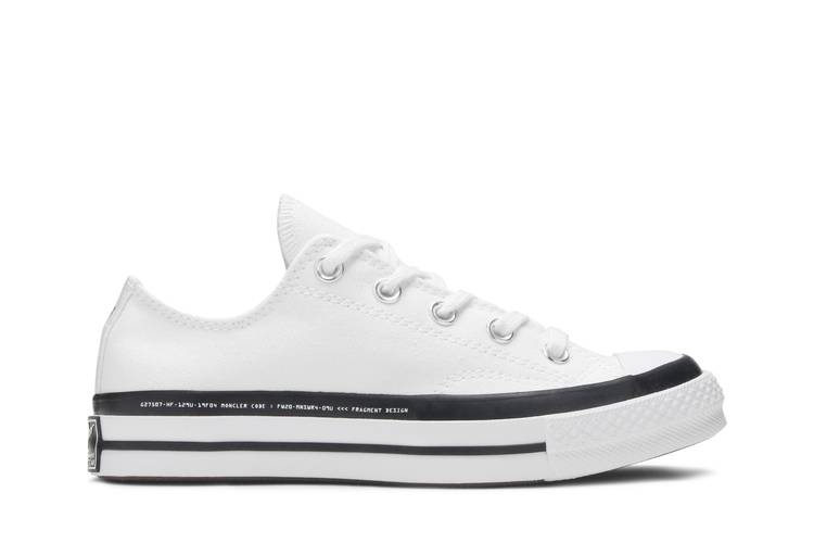 Buy Fragment Design x Moncler x Chuck 70 Low 'White' - 169070C