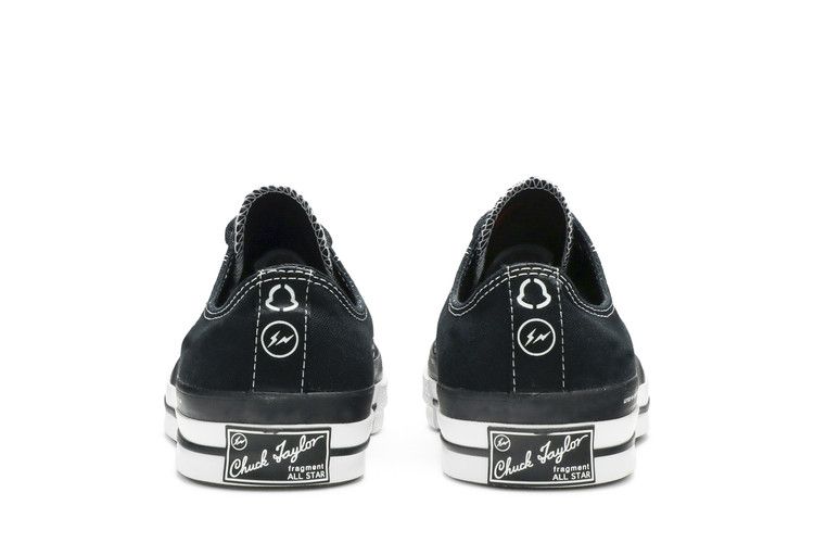 Fragment Design x Moncler x Converse Chuck 70 Low Black