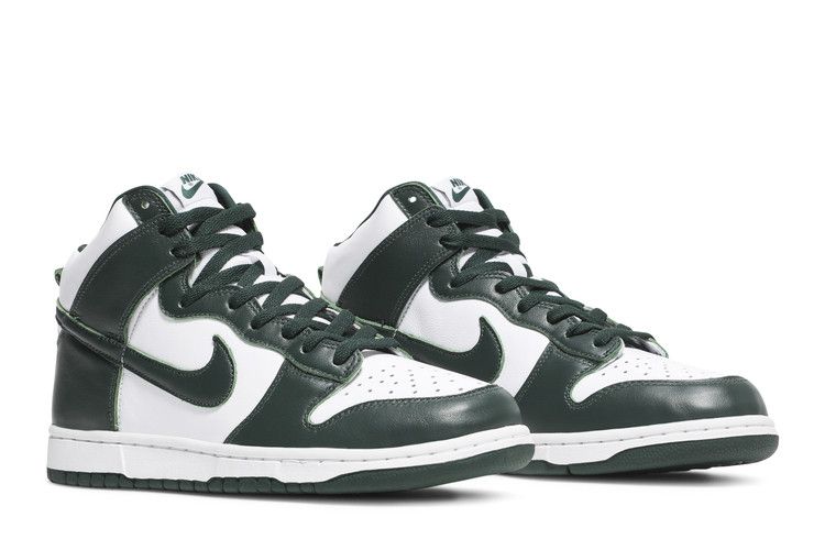 dunk high spartan green goat