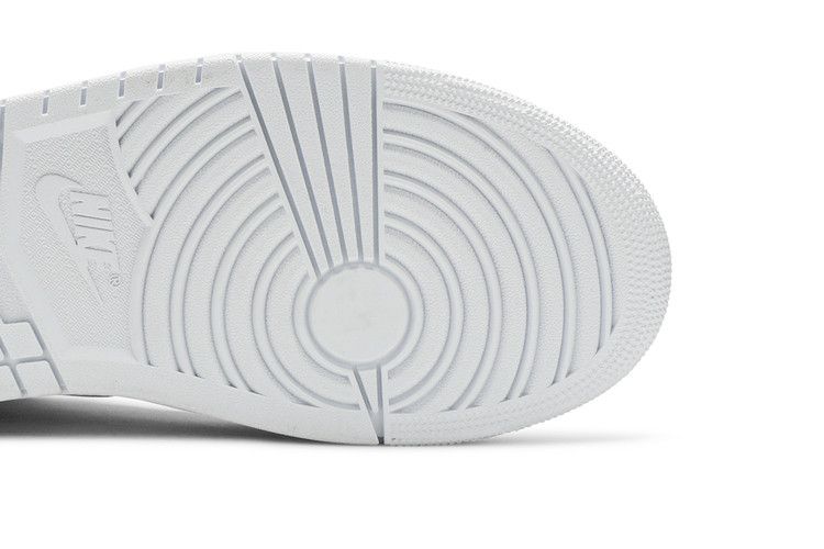 Air Jordan 1 Mid Triple White 2020