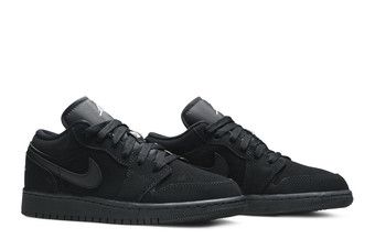 Buy Air Jordan Retro Low GS 'Triple Black' 553560 019 GOAT