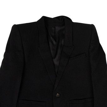 Buy Rick Owens Wool Neue Patch Coat 'Black' - RR19F4904 WFEH8 09