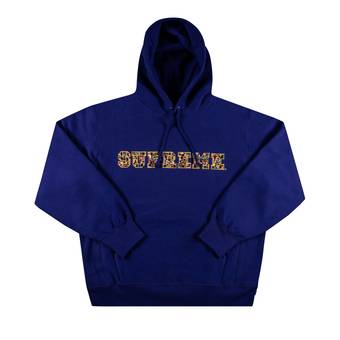 Buy Supreme Jewels Hooded Sweatshirt 'Dark Royal' - FW20SW33 