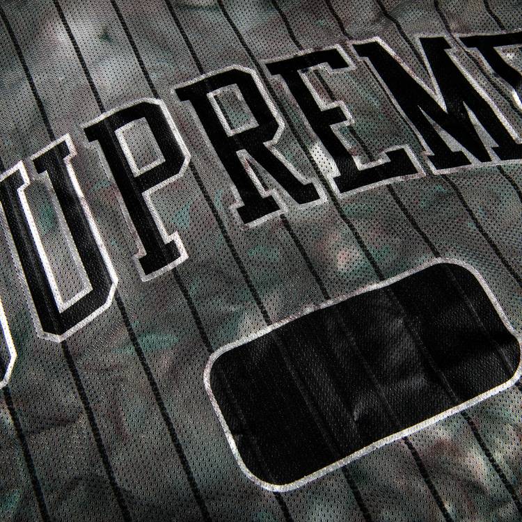 Supreme Dyed Basketball Jersey 'Black' | GOAT