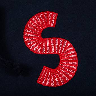 Buy Supreme S Logo Hooded Sweatshirt 'Navy' - FW20SW30 NAVY | GOAT