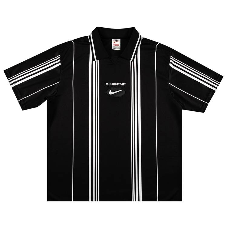 Supreme Feedback Black Soccer Jersey Top Shirt Men's Size Medium SS23 Brand  New