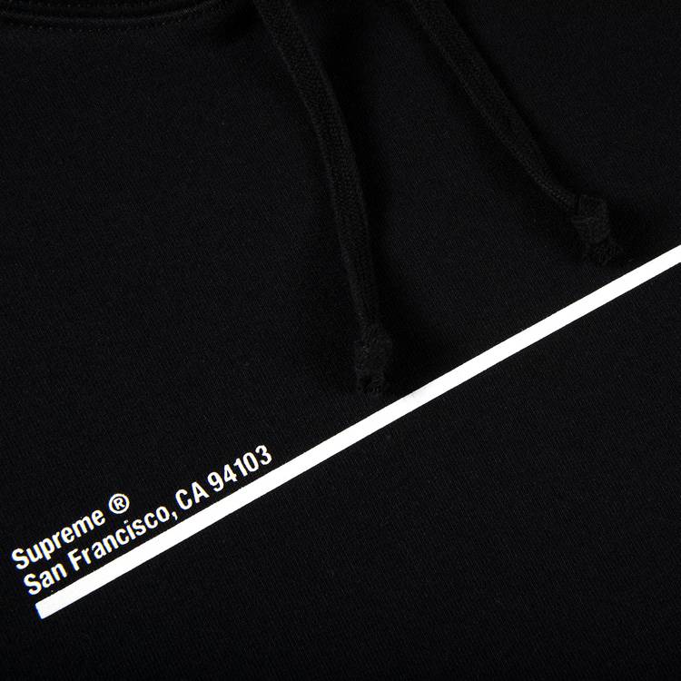 Supreme+Drop+Shadow+Hooded+Sweatshirt+Black+FW20SW76+Men%E2%80%99+Size+L  for sale online