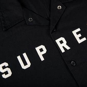 Buy Supreme 2-Tone Work Shirt 'Black' - FW20S7 BLACK | GOAT