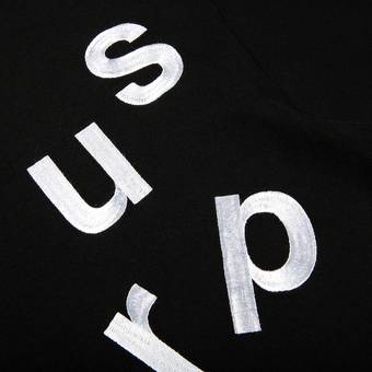 Buy Supreme Scatter Logo Long-Sleeve Top 'Black' - FW20KN72