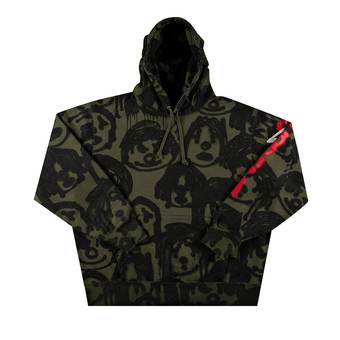 Buy Supreme x Yohji Yamamoto Hooded Sweatshirt 'Olive