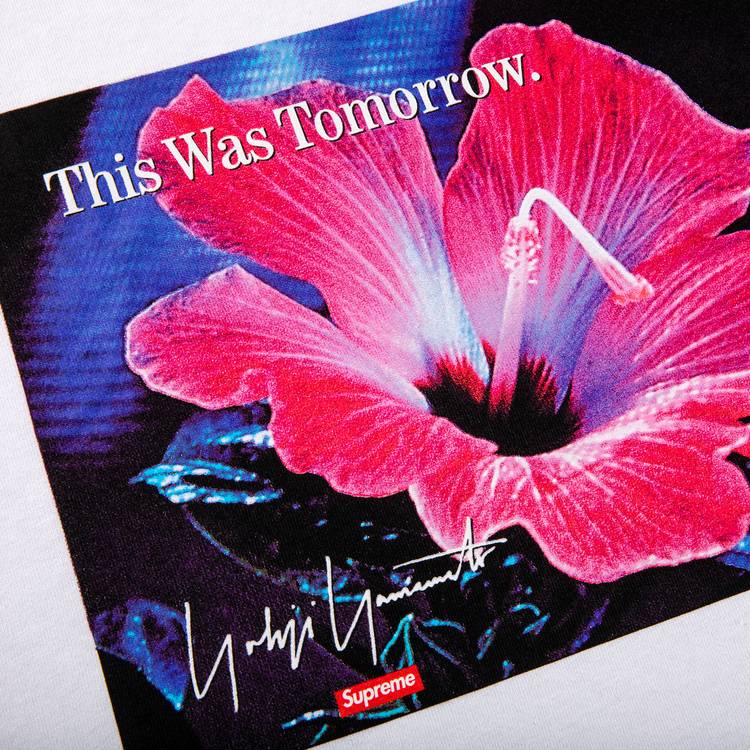 Supreme x Yohji Yamamoto This Was Tomorrow Tee 'White' | GOAT