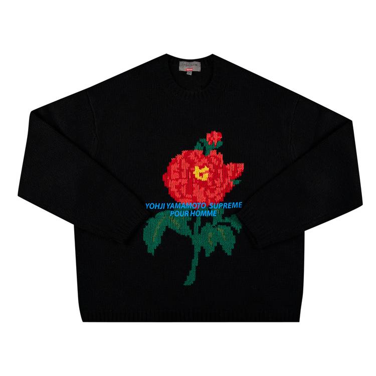 Buy Supreme x Yohji Yamamoto Sweater 'Black' - FW20SK2 BLACK