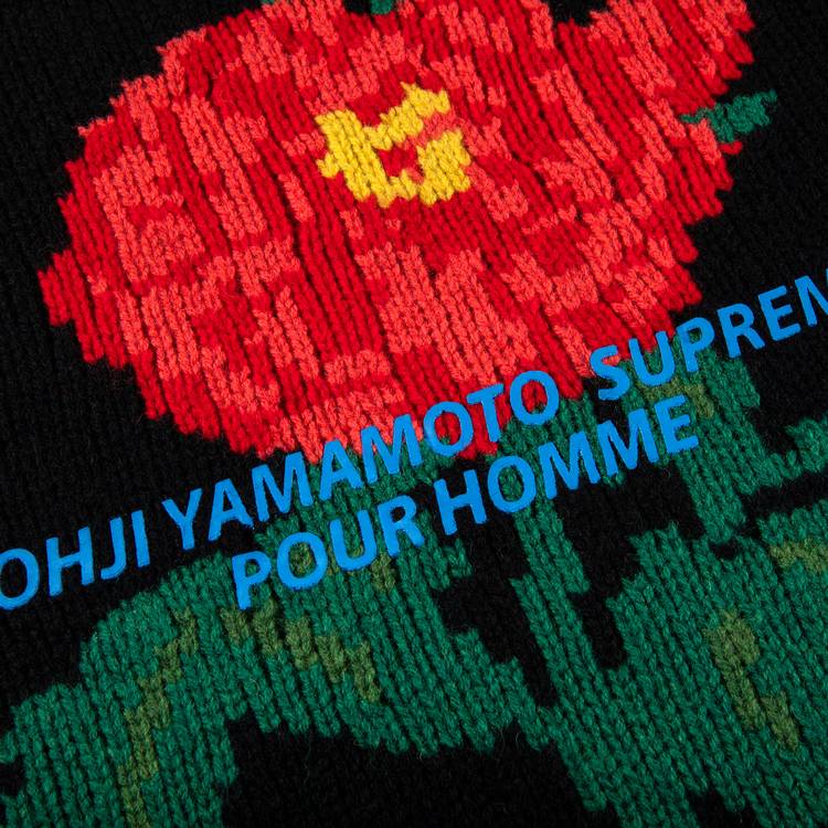 Supreme x Yohji Yamamoto Sweater 'Black' | GOAT
