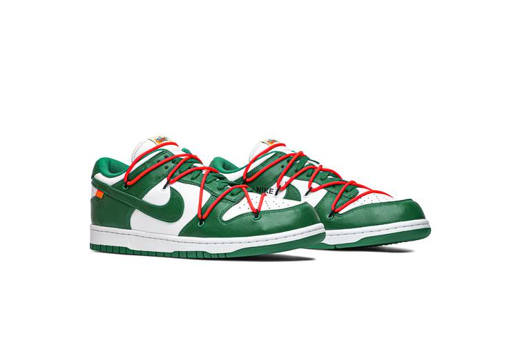 Off-White x Dunk Low 'Pine Green' | GOAT