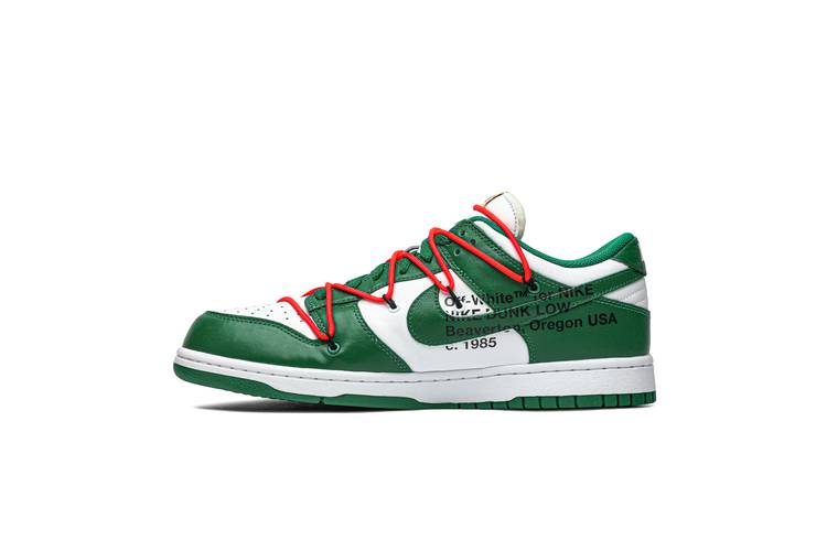 Buy Off-White x Dunk Low 'Pine Green' - CT0856 100 | GOAT CA