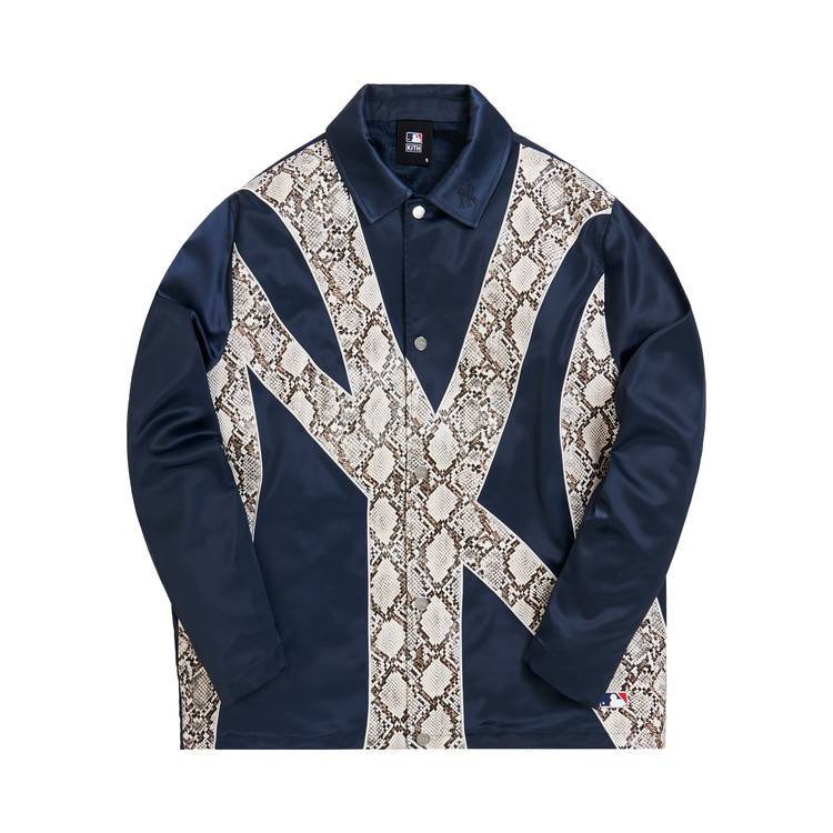 Buy Kith For Major League Baseball New York Yankees Leather Bomber 'Navy' -  KH1221 102