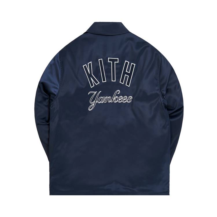 Buy Kith For Major League Baseball New York Yankees Monogram Hoodie 'Navy'  - KH2450 102 - Blue