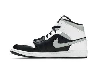 Buy Air Jordan 1 Mid 'White Shadow' - 554724 073 - Grey | GOAT