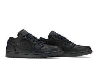 Buy Air Jordan 1 Low 'Triple Black' - 553558 091 | GOAT