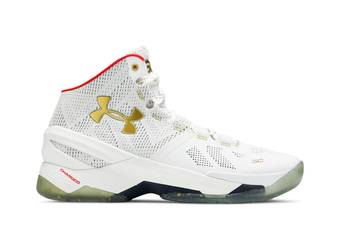 curry 2 white and gold