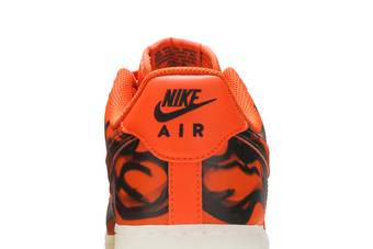 nike air force skeleton orange