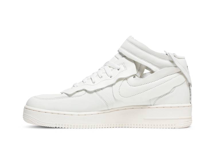 Loved one forest drawer Comme des Garçons x Air Force 1 Mid 'Triple White' | GOAT