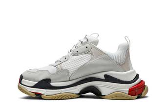 Buy Balenciaga Triple S Sneaker 'White Black Red' - 533882 W09E1