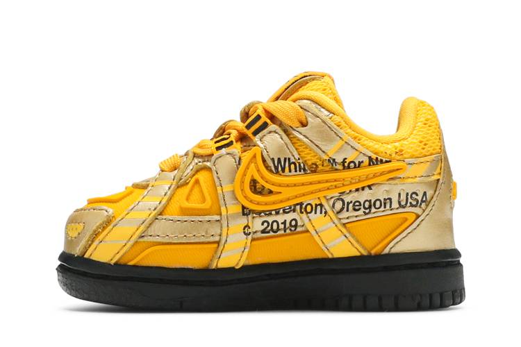 Buy Off-White x Rubber Dunk TD 'University Gold' - CW7444 700